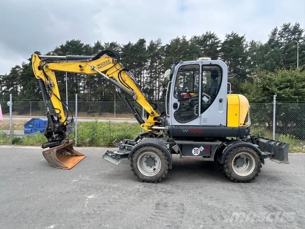 Wacker Neuson EW100 Pyöräkaivukoneet