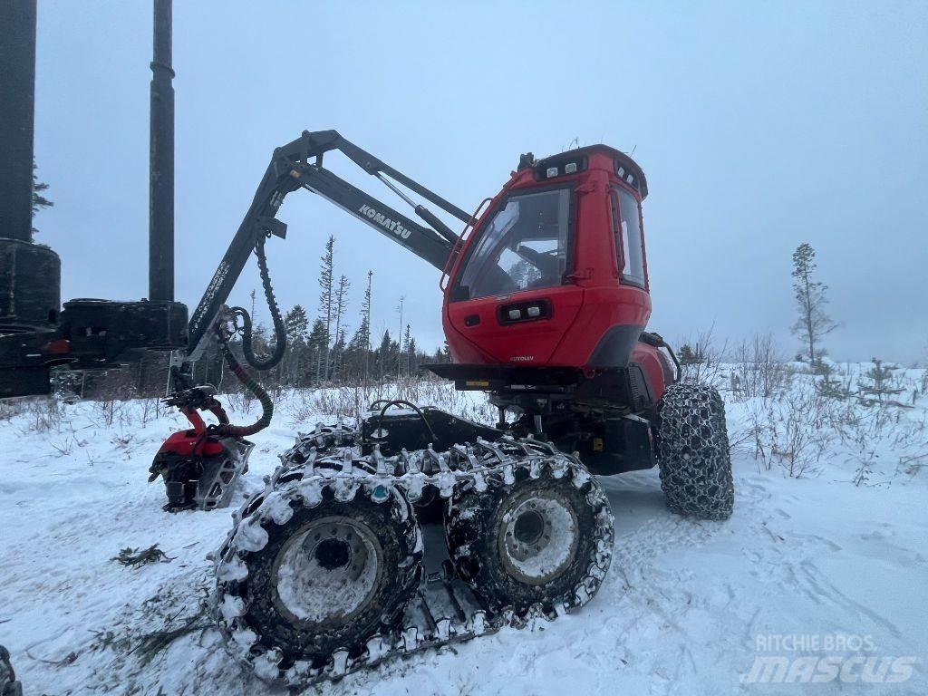 Komatsu 901 Harvesterit