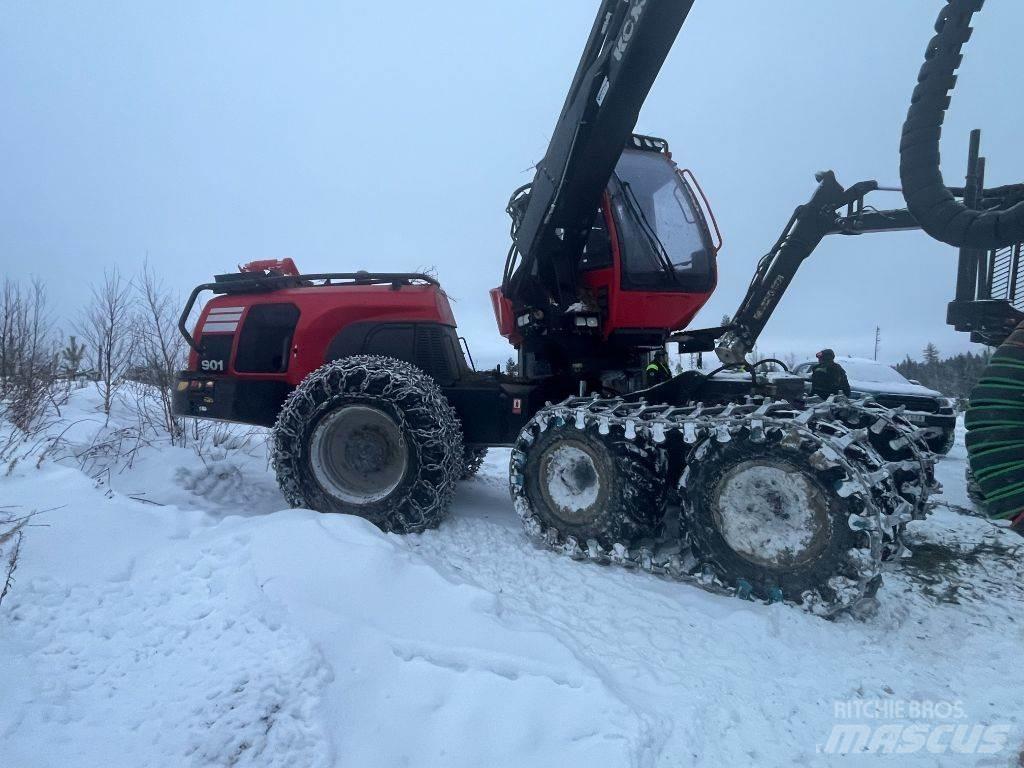 Komatsu 901 Harvesterit