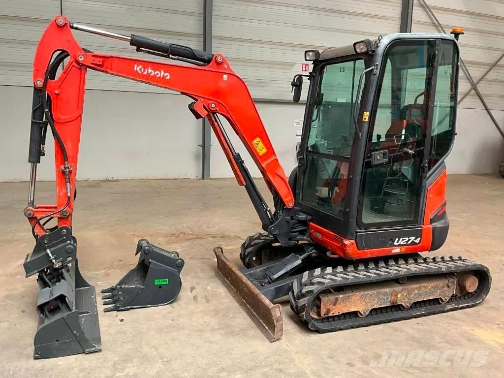 Kubota U 27-4 Minikaivukoneet < 7t