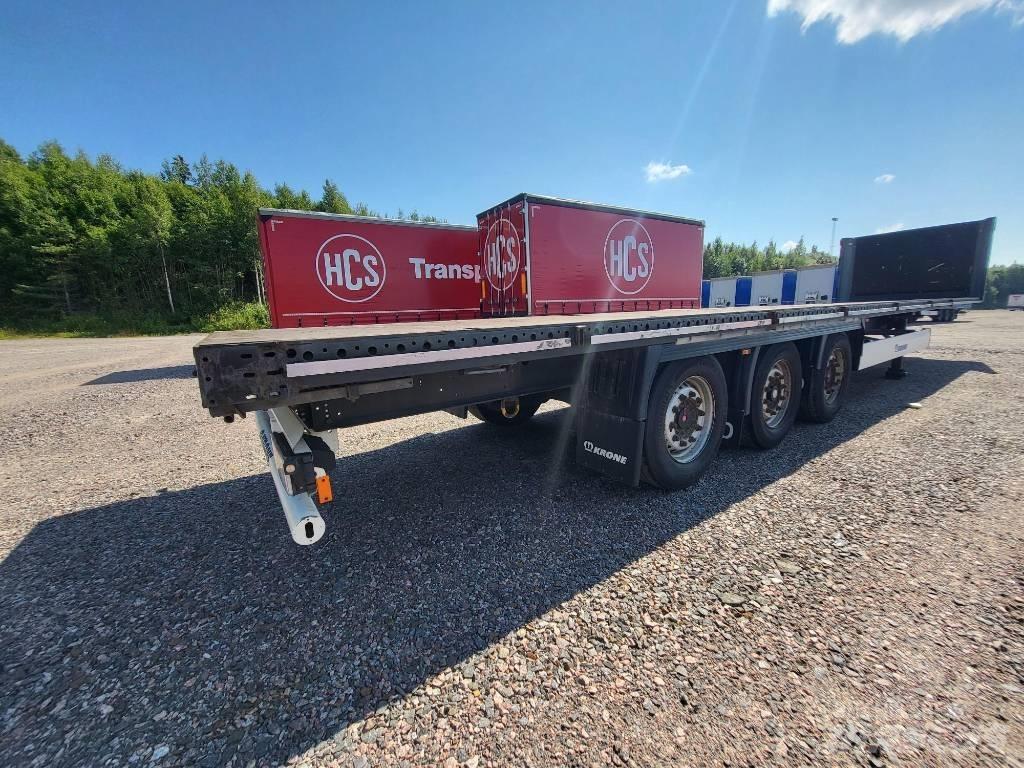 Krone Flatbed Nordic Lavapuoliperävaunut