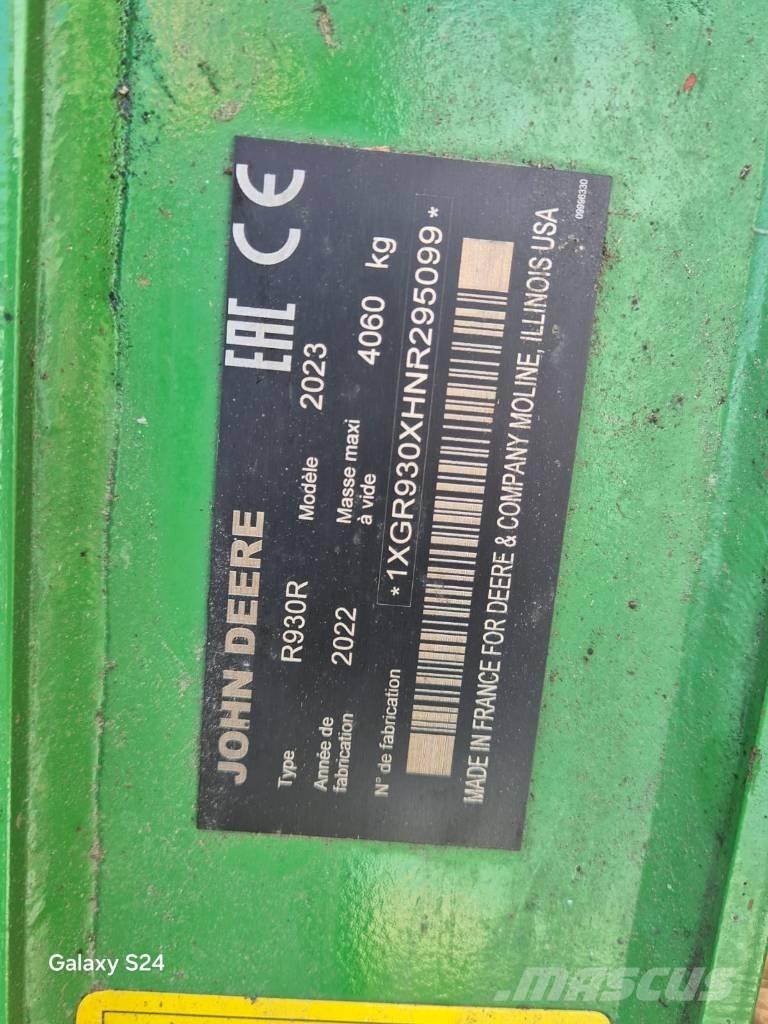 John Deere R930R Niittokoneet