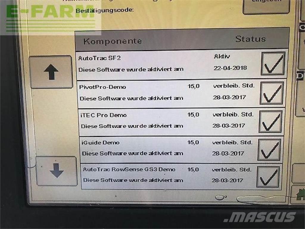John Deere w660 Leikkuupuimurit