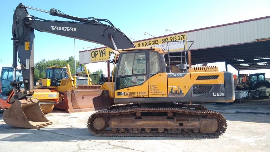 Volvo EC220DL Telakaivukoneet