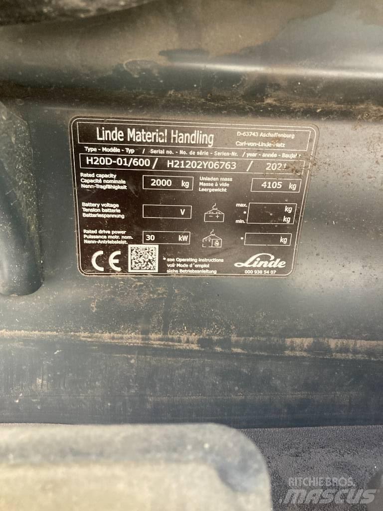 Linde H20/600D/1202 Dieseltrukit