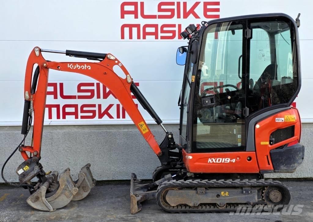 Kubota KX 019-4 Minikaivukoneet < 7t