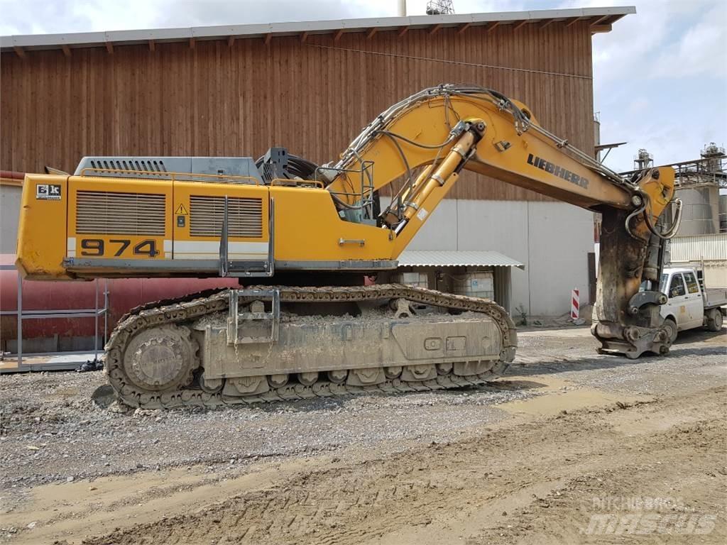 Liebherr R974 Telakaivukoneet