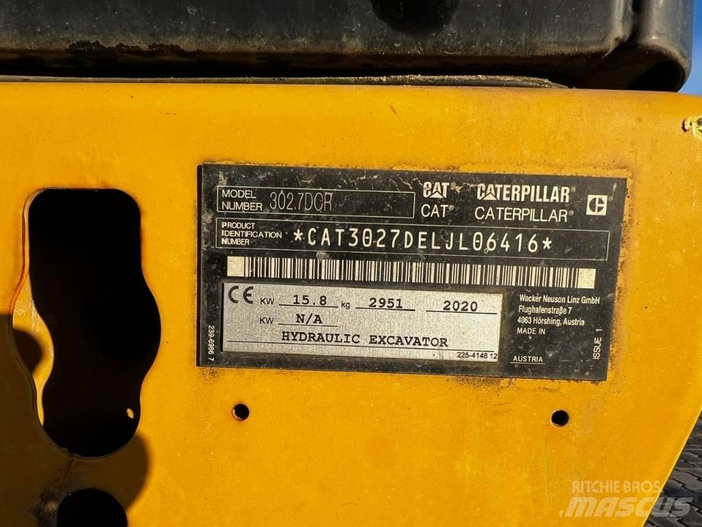 CAT 302.7 DCR Minikaivukoneet < 7t