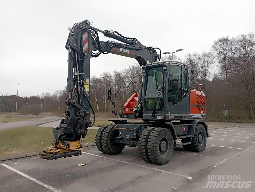 Atlas 160 W Pyöräkaivukoneet