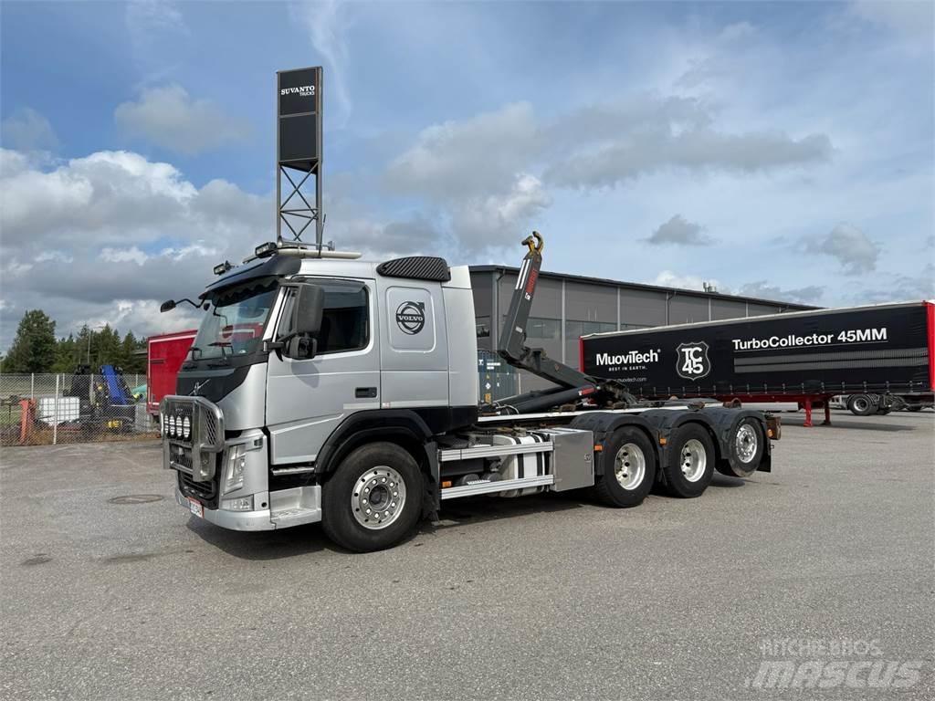 Volvo FM500 8x4 Hook lift trucks