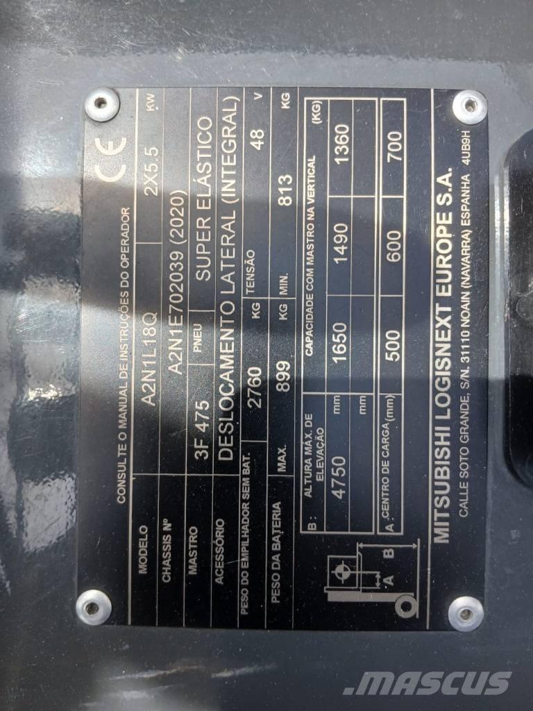 UniCarriers TX 3-18 Sähkötrukit