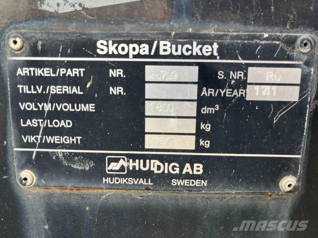 Huddig 1260 D Kaivurikuormaajat