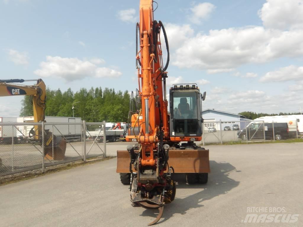 Doosan DX 160 W Pyöräkaivukoneet