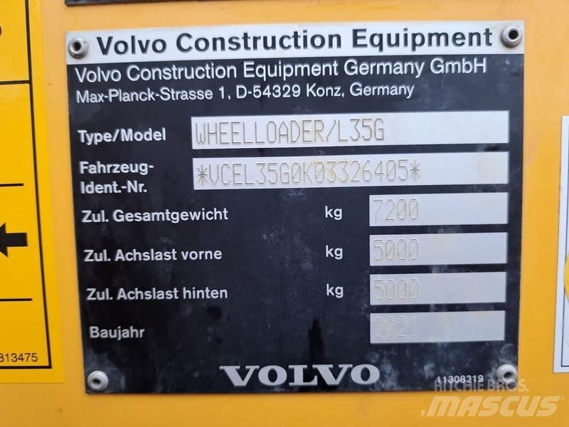 Volvo L 35 G Pyöräkuormaajat