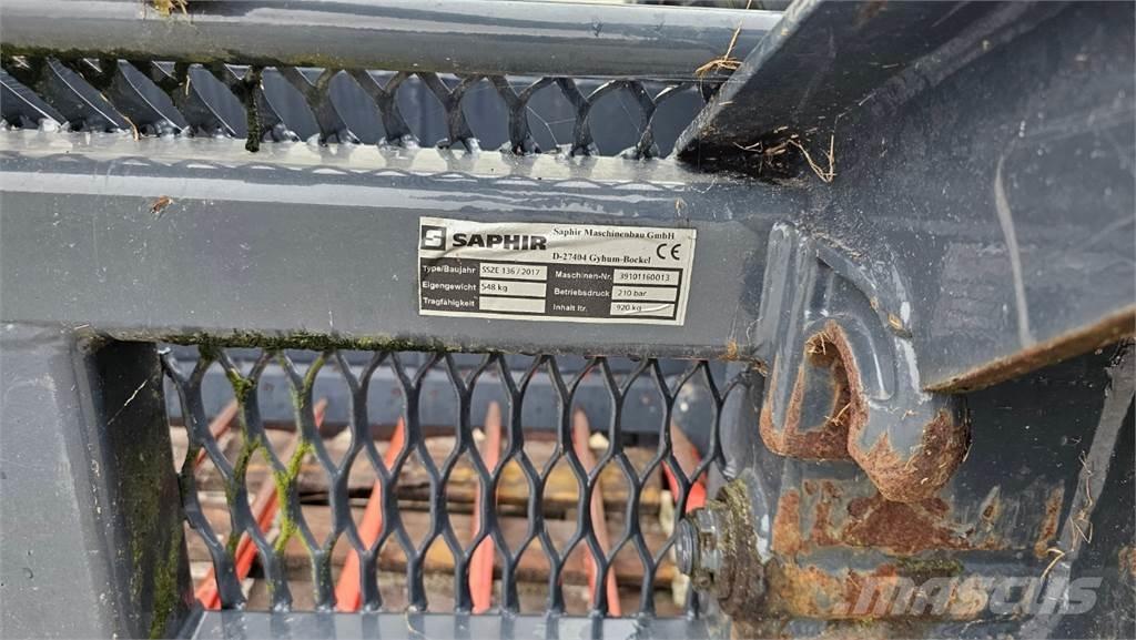 Saphir SSZE 136 Säiliörehun purkulaitteet