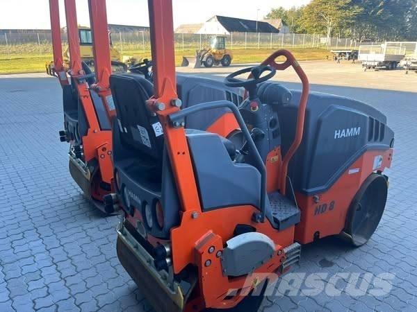 Hamm HD 8 Tandemjyrät