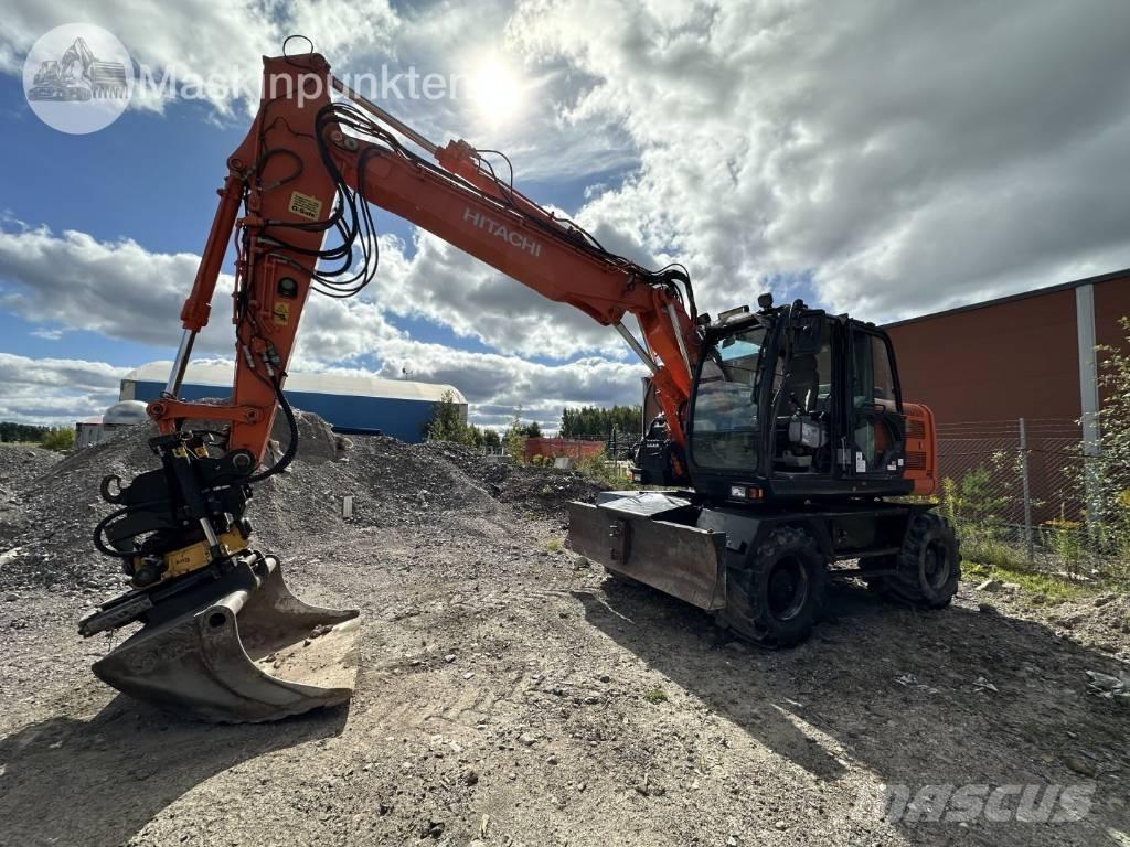 Hitachi ZX 140 W-5B Pyöräkaivukoneet
