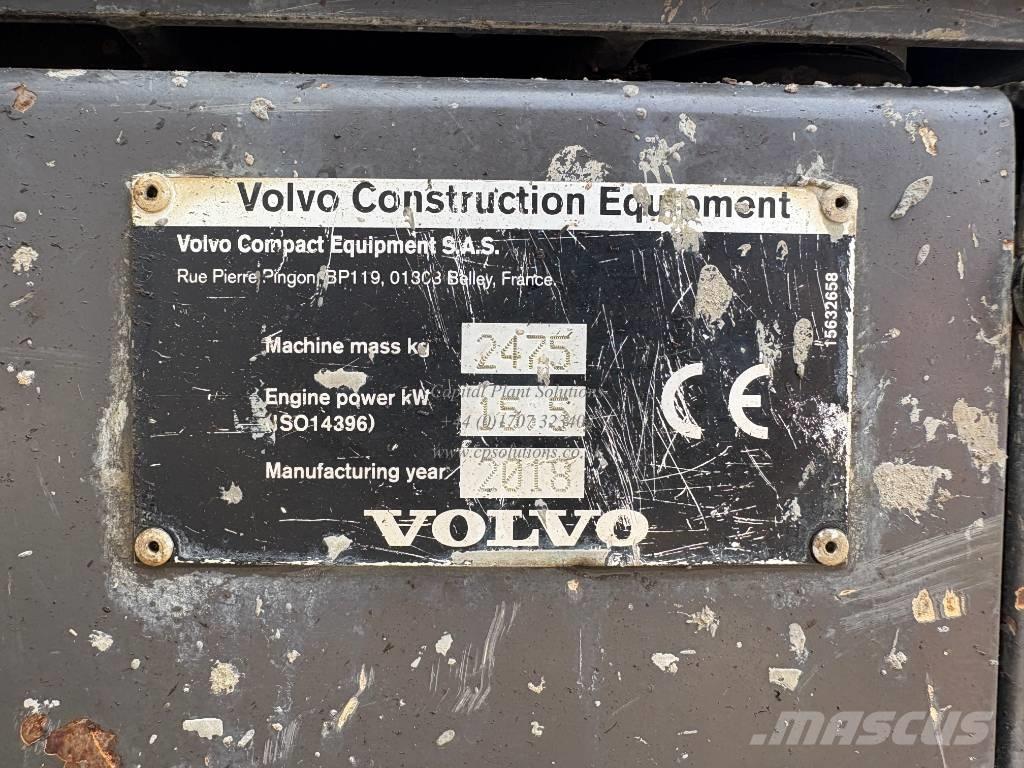 Volvo ECR 25 D Minikaivukoneet < 7t