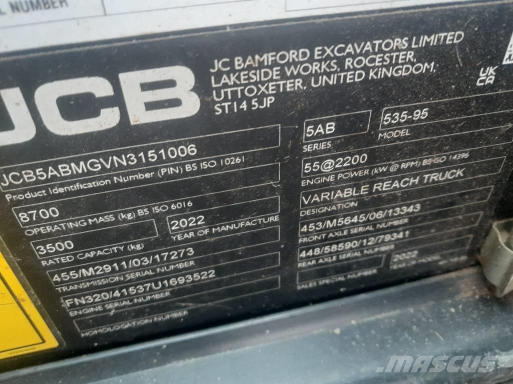 JCB 535-95 Maatalouskurottajat