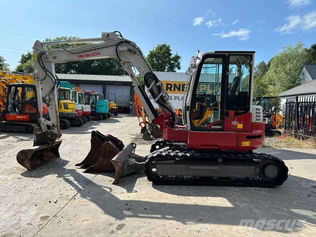 Takeuchi TB 280 FR Midikaivukoneet 7t - 12t
