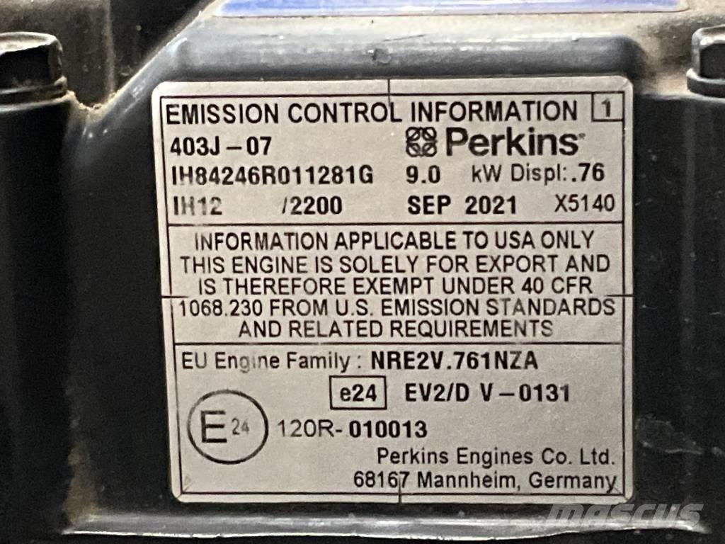 JCB 8008 Minikaivukoneet < 7t