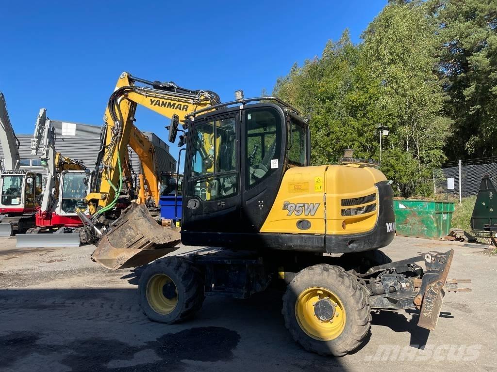 Yanmar B 95 W Pyöräkaivukoneet