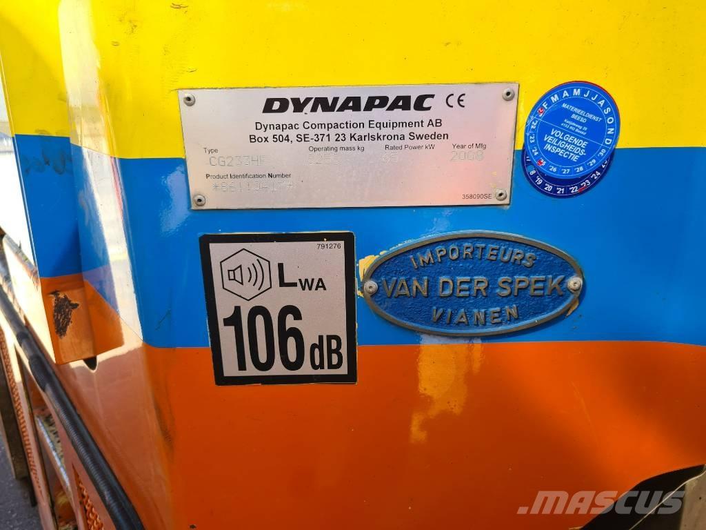 Dynapac CG233HF Tandemjyrät