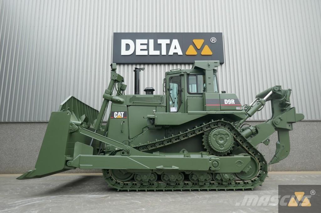 CAT D9R Ex-army Telaketjupuskutraktorit