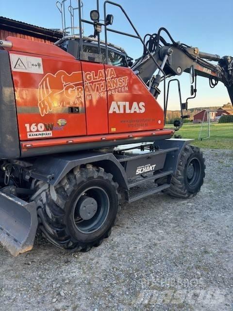 Atlas 160 W Pyöräkaivukoneet