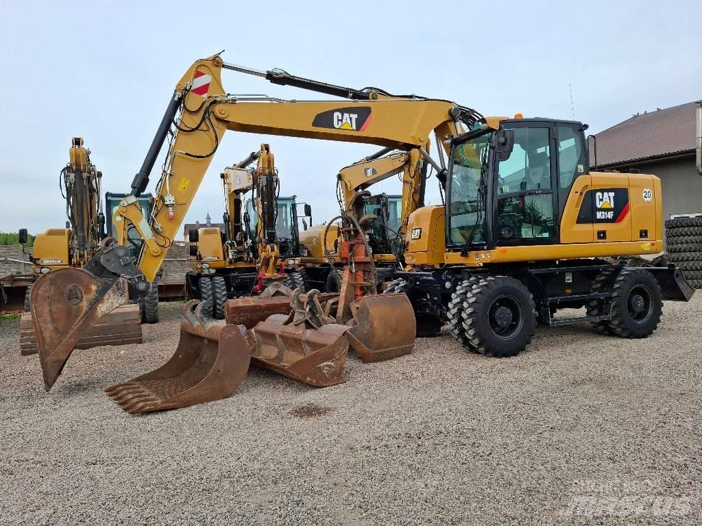 CAT 314 F Pyöräkaivukoneet