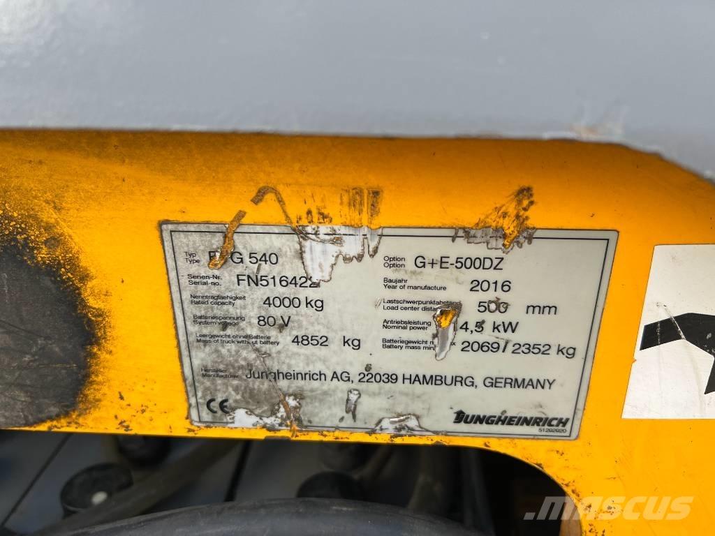 Jungheinrich EFG 540 Sähkötrukit