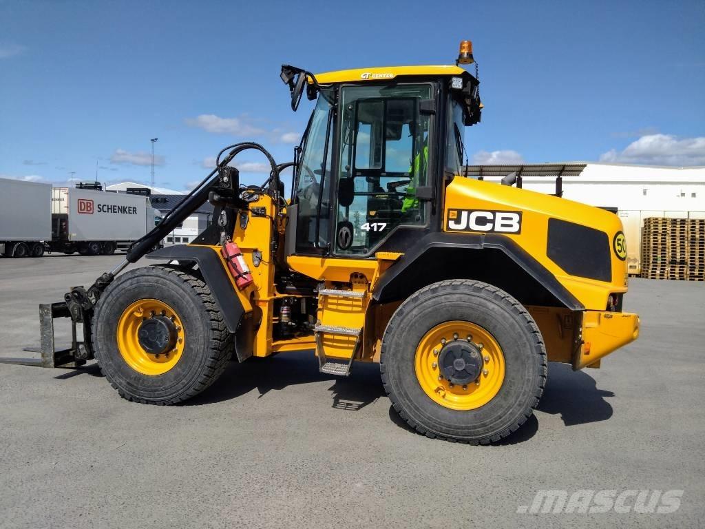 JCB 417 HT Pyöräkuormaajat