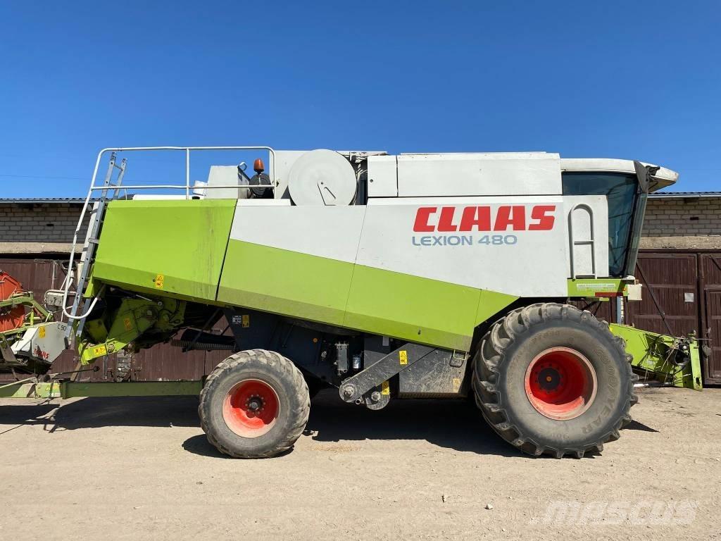 CLAAS Lexion 480 Leikkuupuimurit