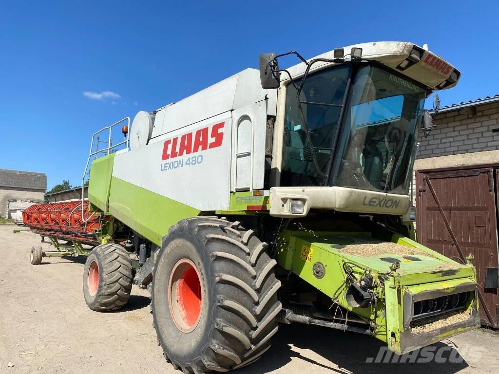 CLAAS Lexion 480 Leikkuupuimurit