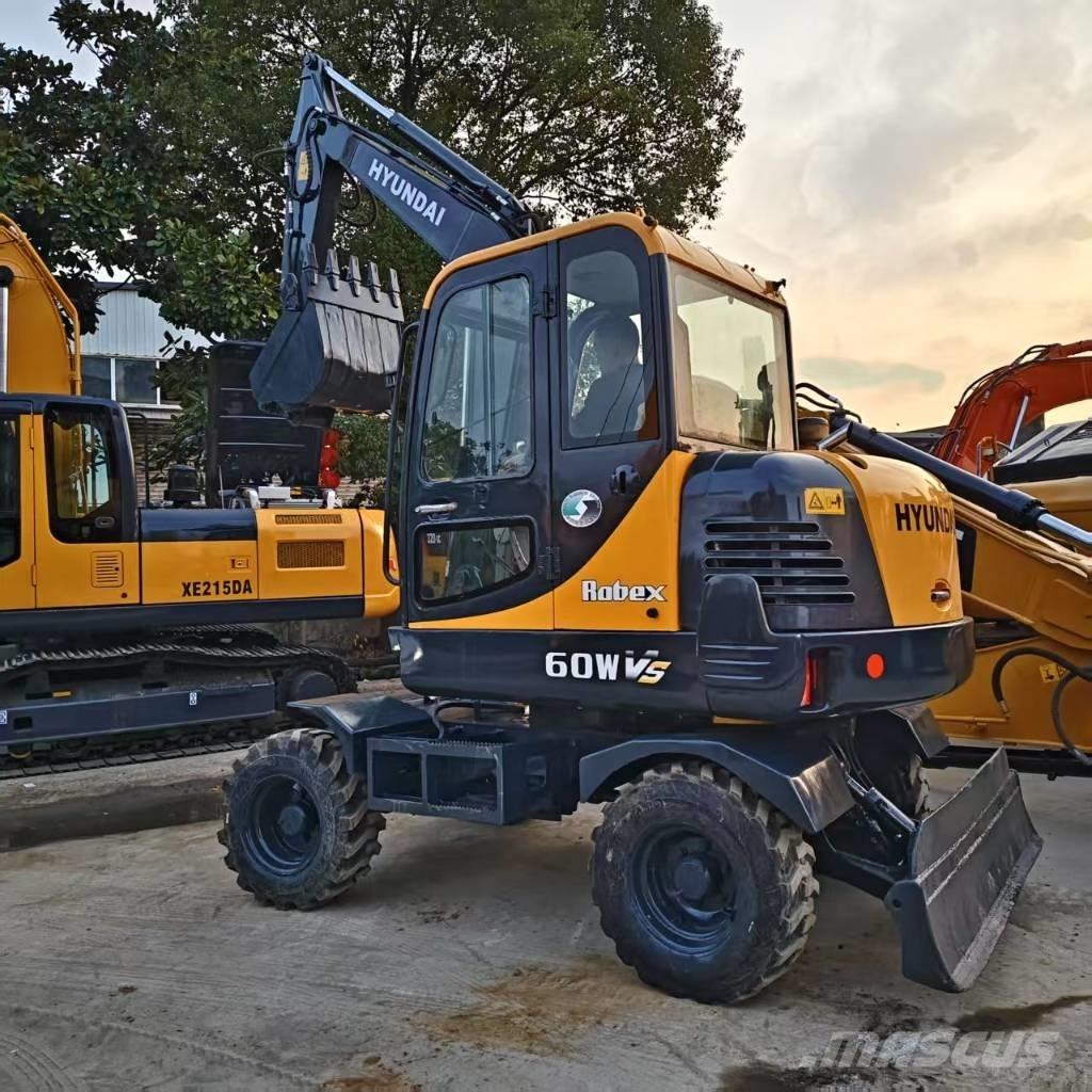Hyundai R60W Pyöräkaivukoneet