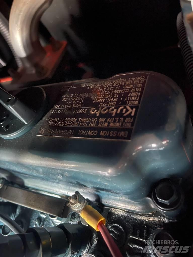 Kubota V3800-T Dieselgeneraattorit