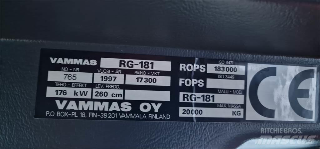 Vammas RG181 Tiehöylät