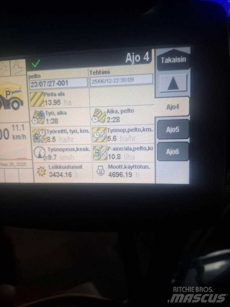 New Holland FR 9080 Ajosilppurit