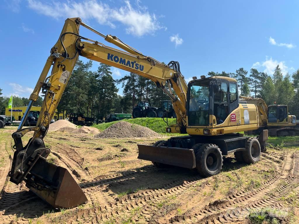 Komatsu PW 160-7 Pyöräkaivukoneet