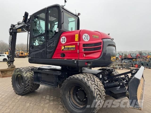 Yanmar B 110 W Pyöräkaivukoneet