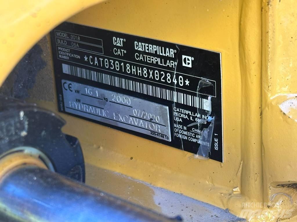 CAT 301.8 Minikaivukoneet < 7t