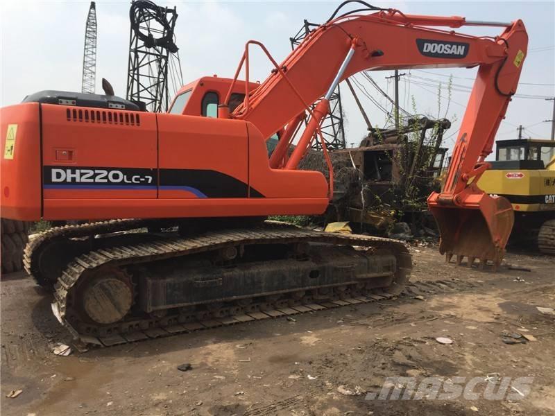 Doosan dh220lc-7 Telakaivukoneet