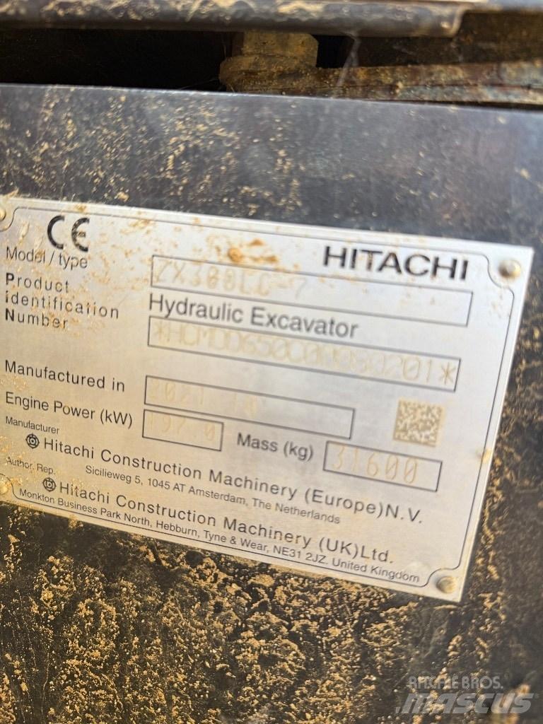 Hitachi ZX 300 LC-7 Telakaivukoneet