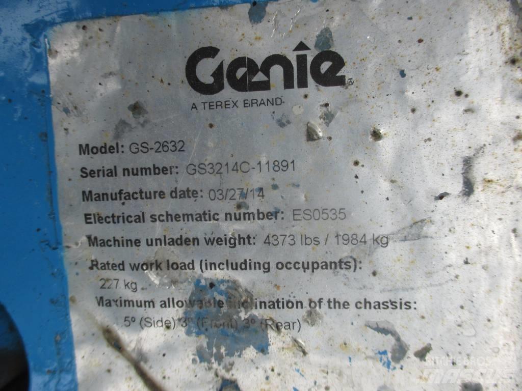 Genie GS 2632 Saksilavat