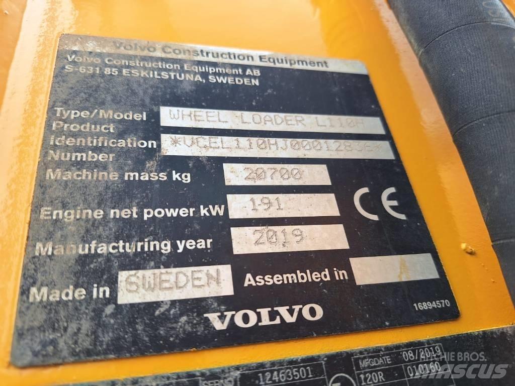 Volvo L110H VAAKA, YM Pyöräkuormaajat