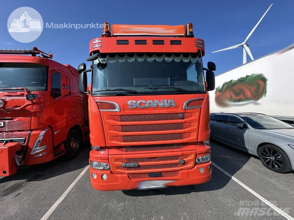 Scania R 520 LB Koukkulava kuorma-autot