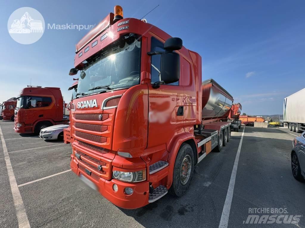 Scania R 520 LB Koukkulava kuorma-autot