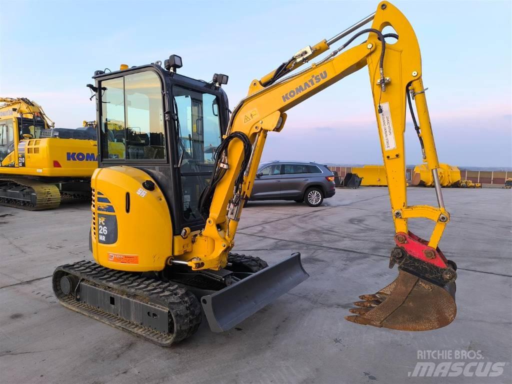 Komatsu PC 26 MR-5 Minikaivukoneet < 7t