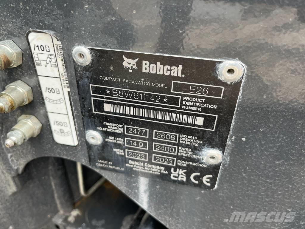 Bobcat E 26 Minikaivukoneet < 7t