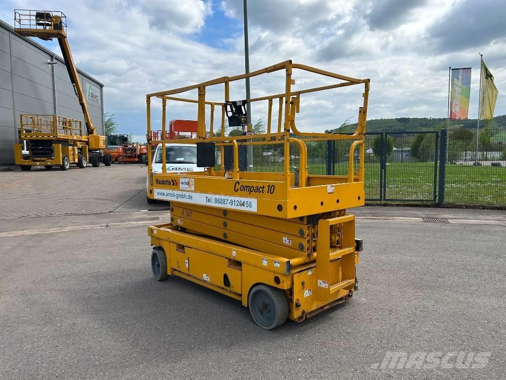 Haulotte Compact 10 Saksilavat